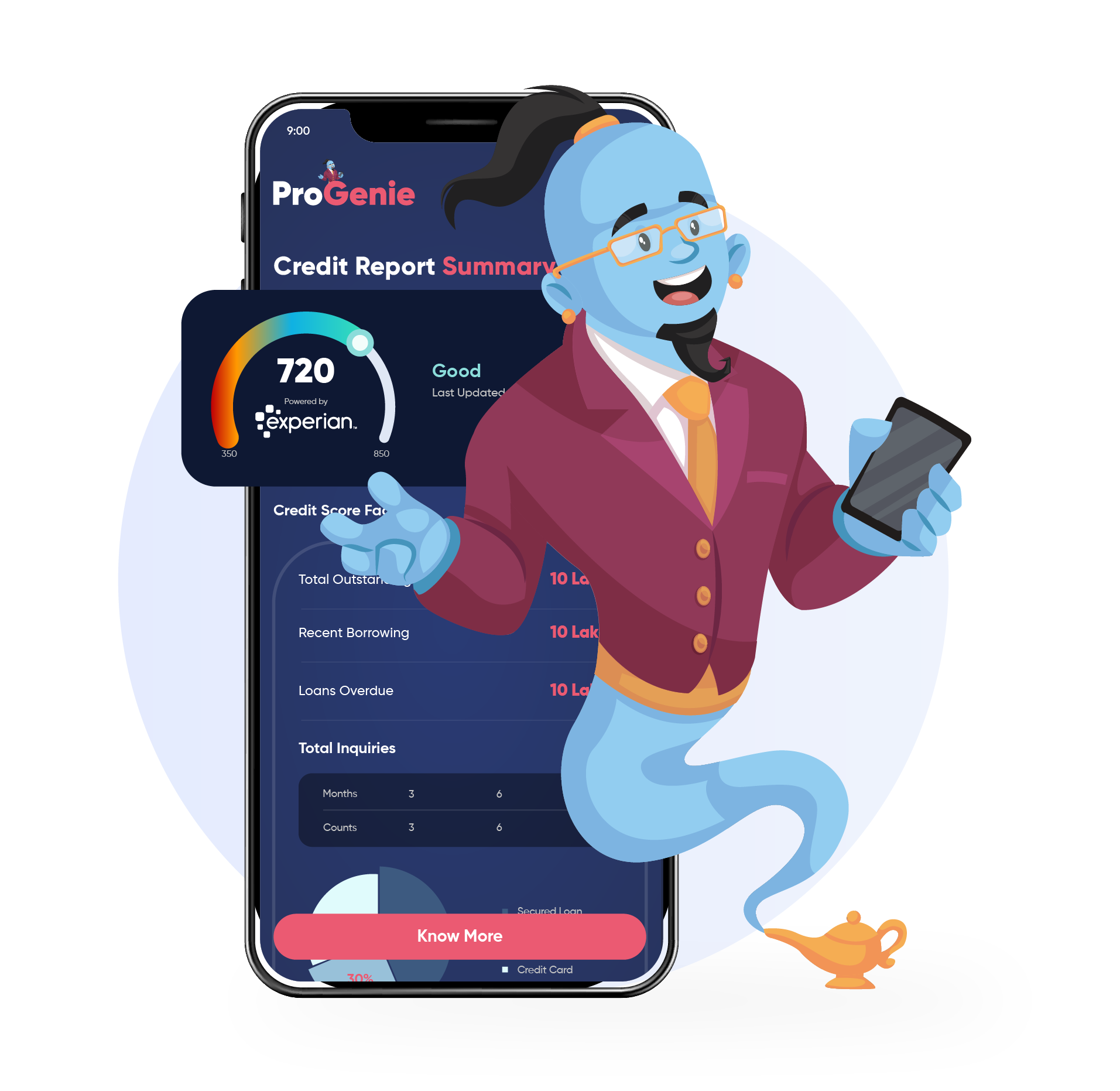 Explore how to check your credit score for free, get personalized tips to improve your score and more using ProGenie on the Protium App. Read now.