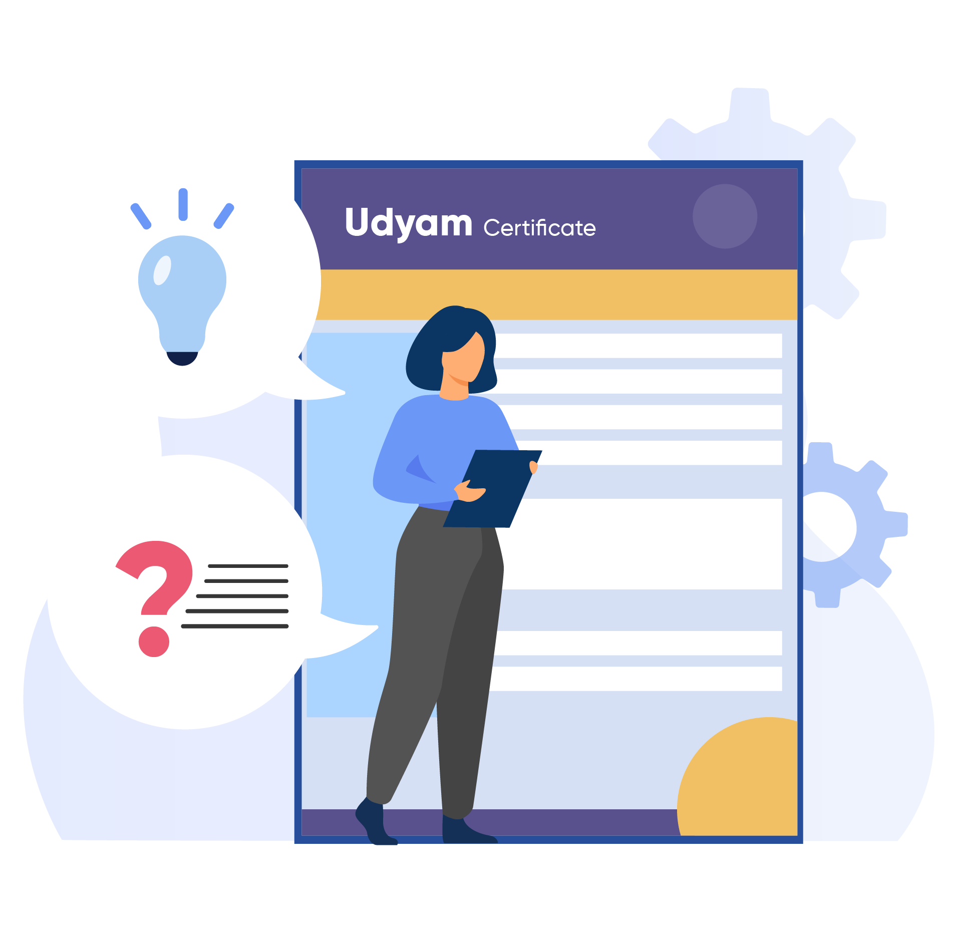 Learn the process of applying for a Udyam Registration Certificate by MSMEs and the benefits of holding such a small business certification. Read now.
