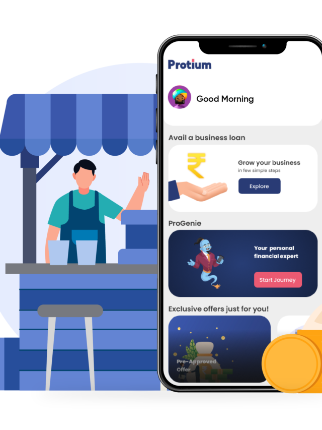 How will the Protium App help you apply for a business loan?