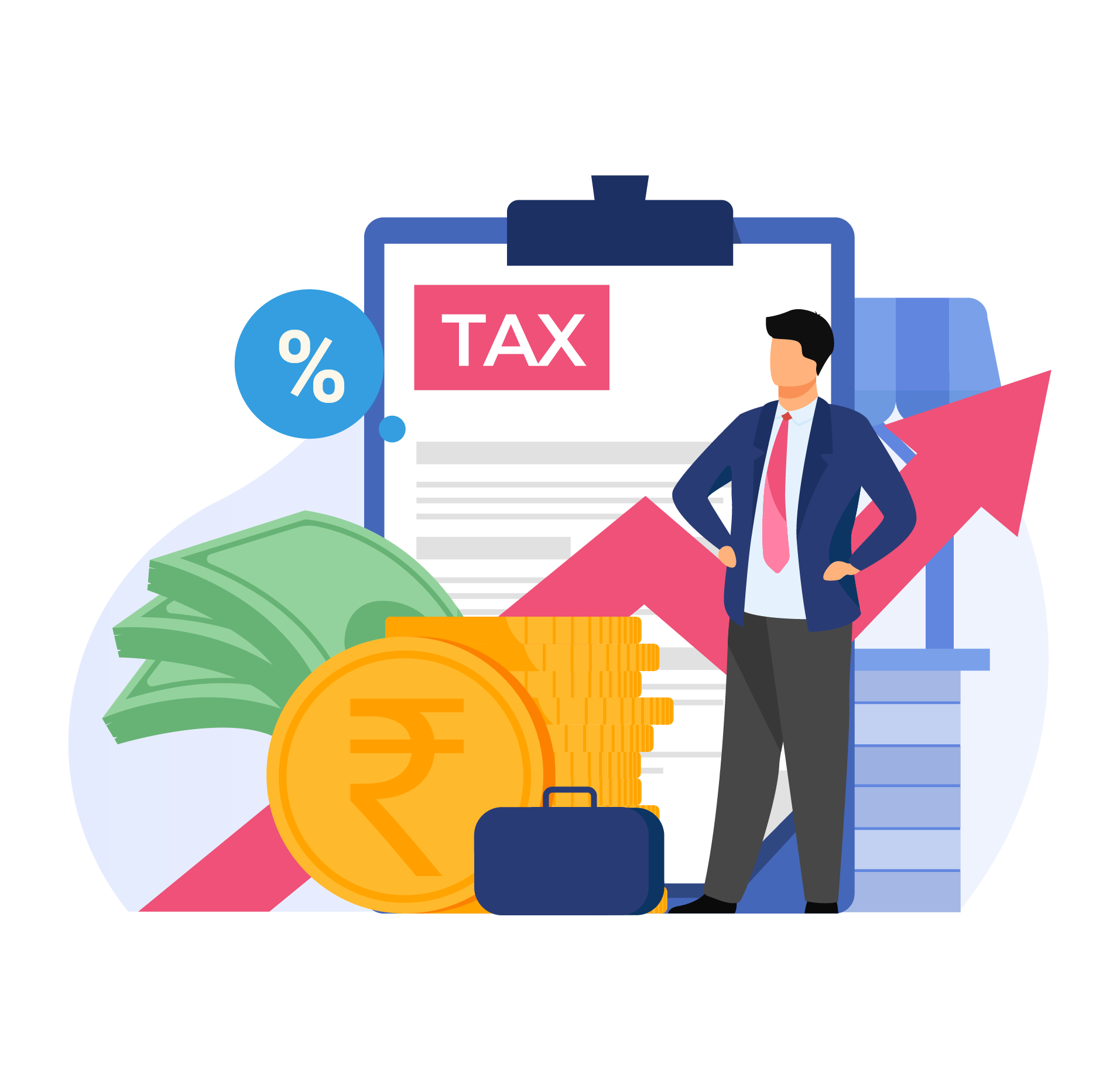 The interest paid on the business loan is tax-deductible under Section 80C of the Income Tax Act of 1961. This means that the interest paid can be deducted as business expenses when filing income tax. Read along to know more about the tax benefits on business loans in India.